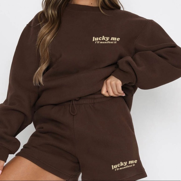 LUCKY ME SWEAT SET! Brand is Strung By Stroh - Picture 2 of 2